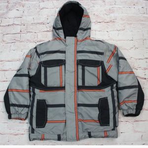 Kid's Lands End Winter Jacket Red Size Size Small